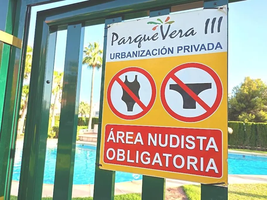 Piso Naturista En Parque Vera 3 Playas de Vera